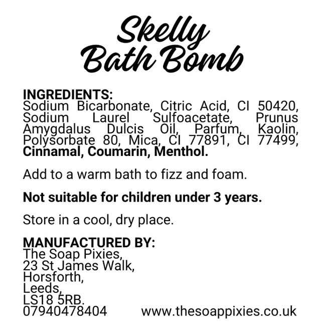 Skelly Bath Bomb