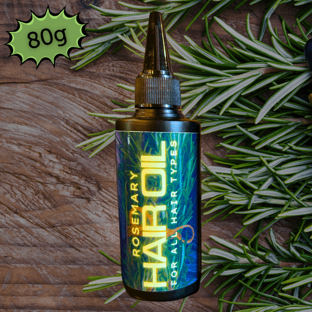 Rosemary Hair Oil By The Soap Pixies (80g)