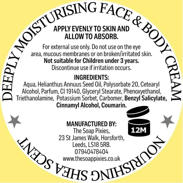 Nourishing Shea Moisturising Cream (100g)