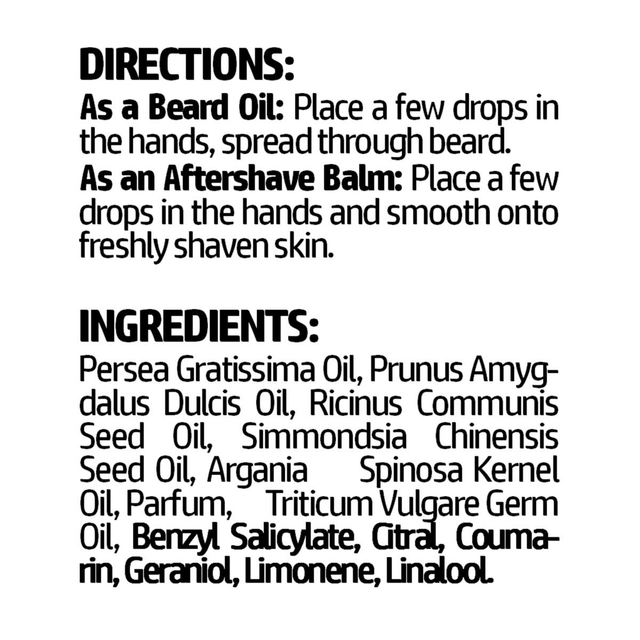 Badd Boi Beard Oil and Shave Balm (30ml)