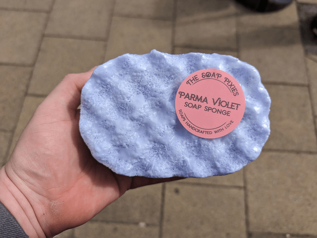 Parma Violet Soap Sponge (150g)
