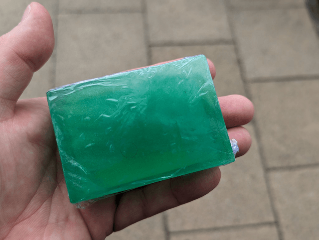 Zingy Lime Luxury Bar Soap (100g)