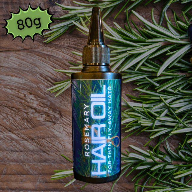Rosemary Hair Oil By The Soap Pixies (80g)