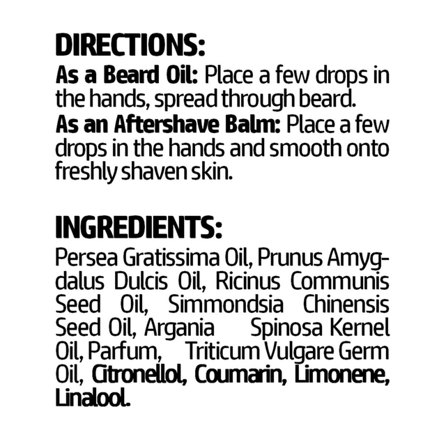 Savage Beard Oil and Shave Balm (30ml)