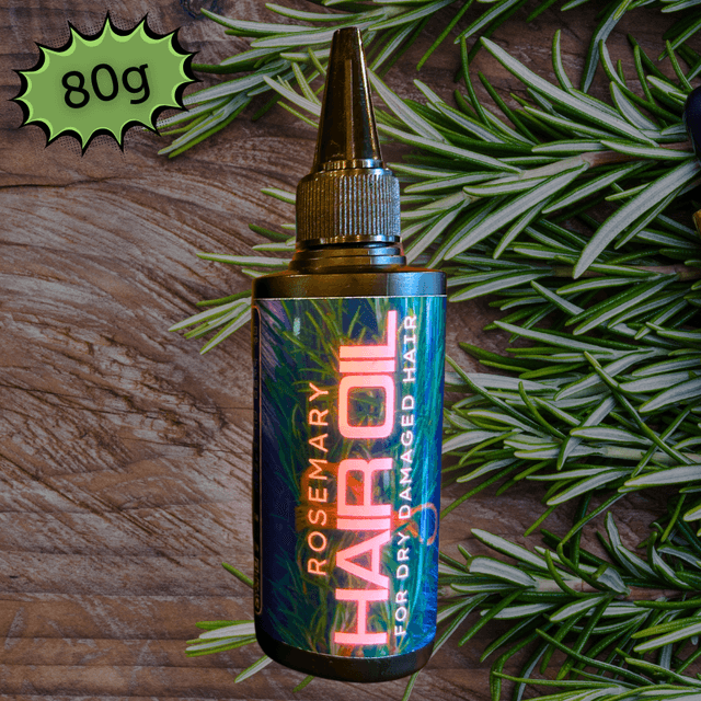 Rosemary Hair Oil By The Soap Pixies (80g)