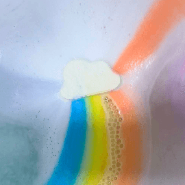 Rainbow Cloud Bath Bomb