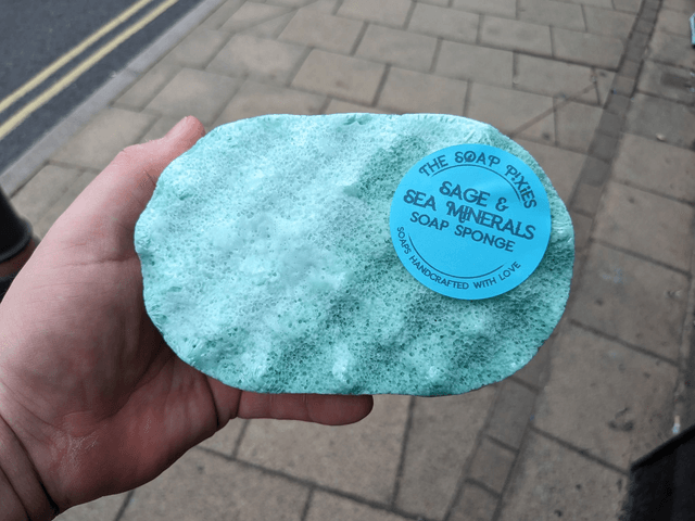 Sage & Sea Minerals Soap Sponge (150g)