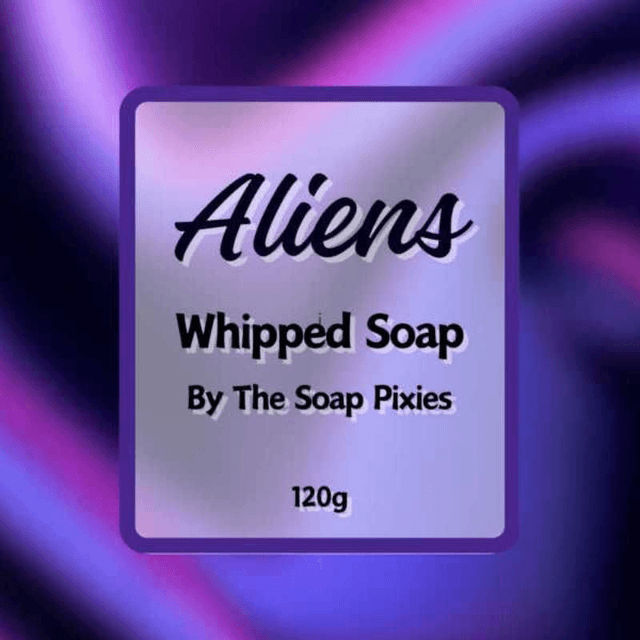 Aliens Whipped Soap (120g)