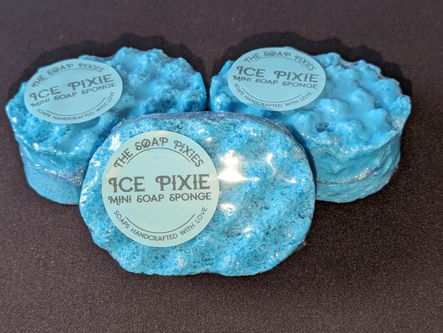 Ice Pixie Mini Soap Sponge (85g)