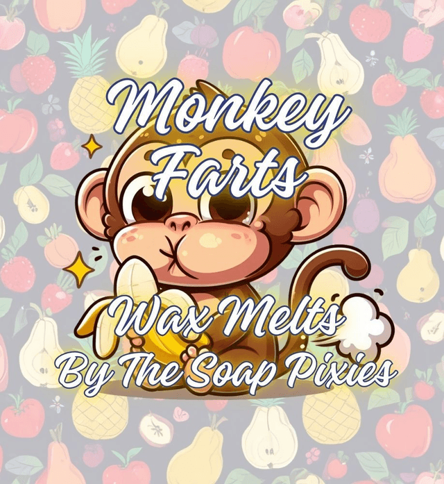 Monkey Farts Wax Melt (50g Clamshell)