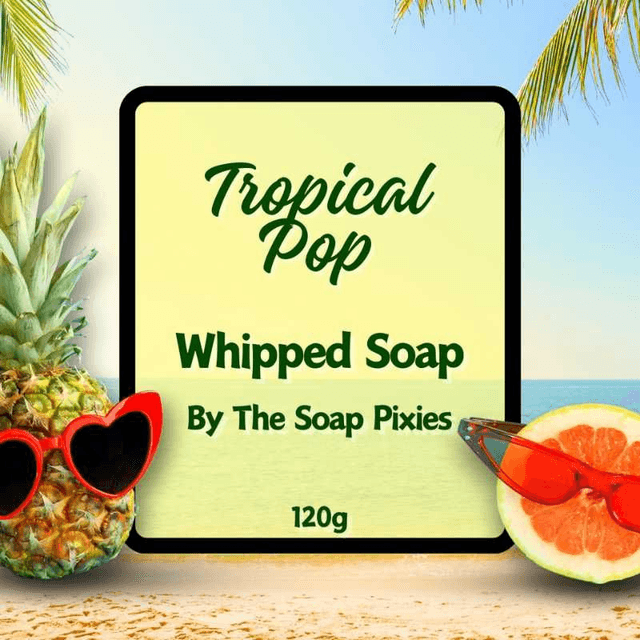 Tropical Pop Whipped Soap (120g)