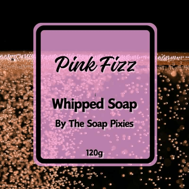Pink Fizz Whipped Soap (120g)
