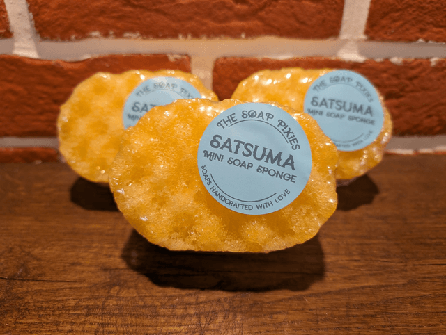 Satsuma Mini Soap Sponge (85g)